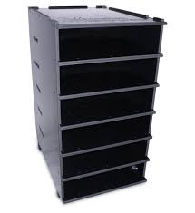 Vivarium store electronics rack